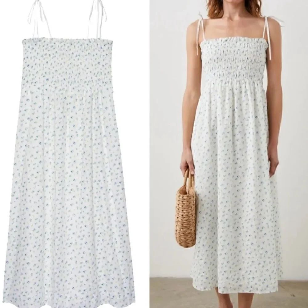 RAILS Faith Dress in Bluebell Eyelet $248